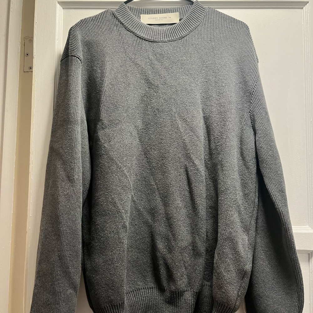 Golden Goose Gray Crewneck Sweater - Picture 3 of 6